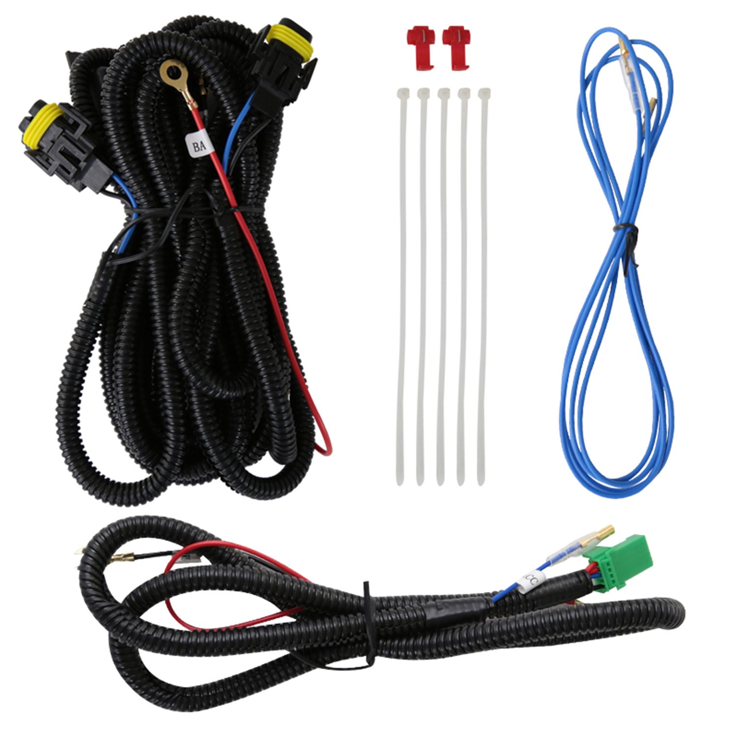 2013-2016 Nissan Pathfinder H11 Fog Lights Kit Chrome Housing/Clear Lens