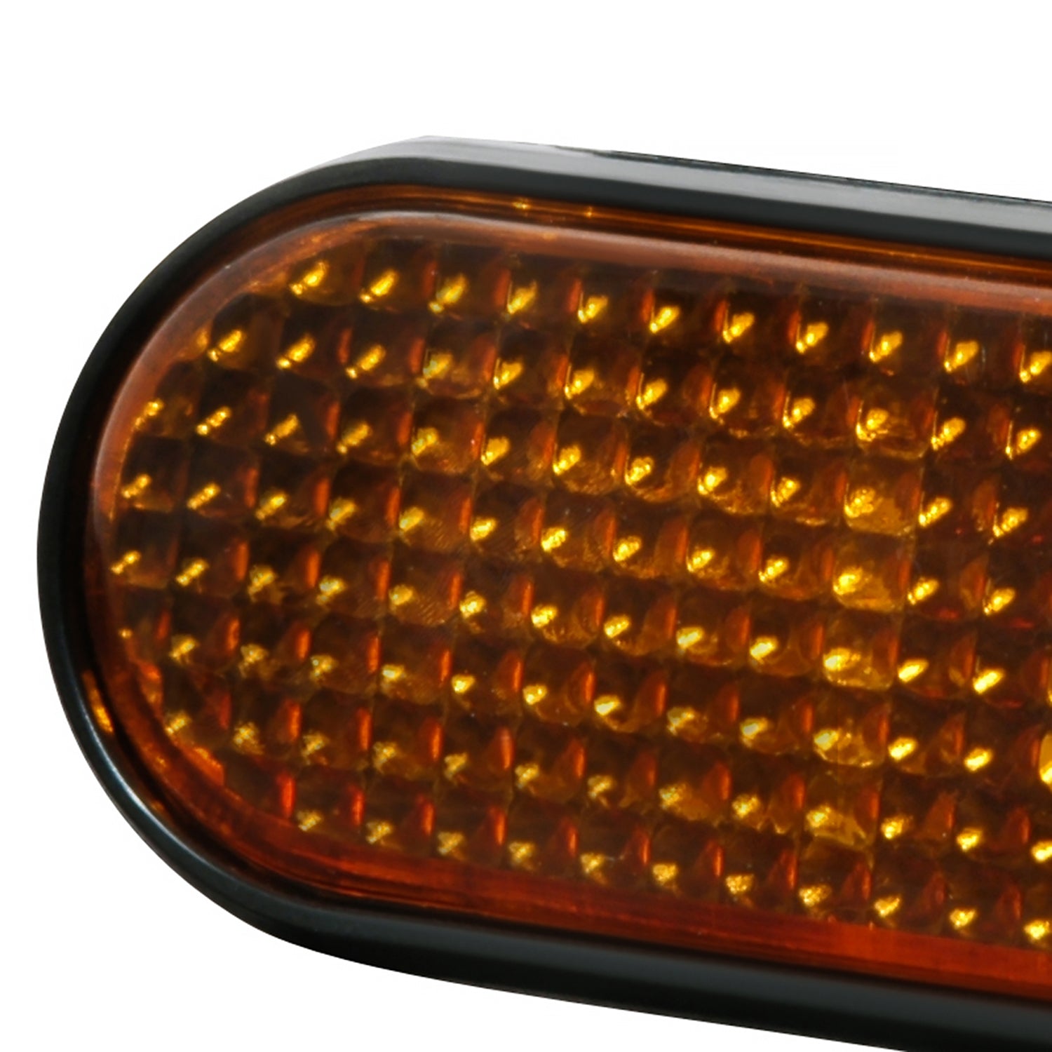 1992-1995 Honda Civic Amber Smoke Lens Side Marker Flat Style Lights