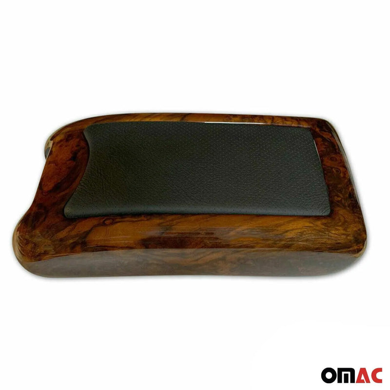 2001-2009 Mercedes C Class W203 Armrest Box Lid Cover Wood Walnut 1Pc