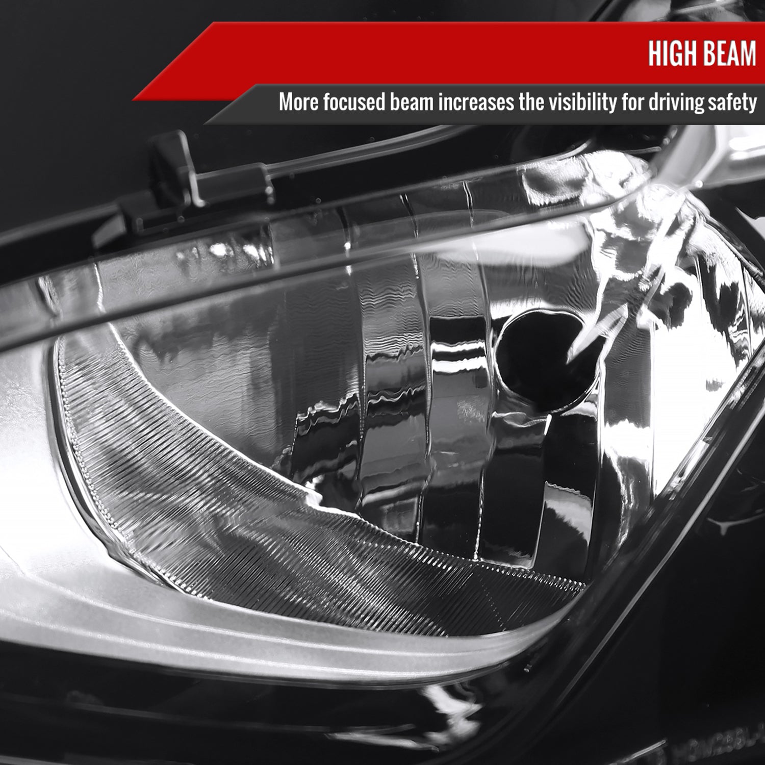 2019-2024 Chevy Malibu Factory Projector Left Driver Side Headlight Black