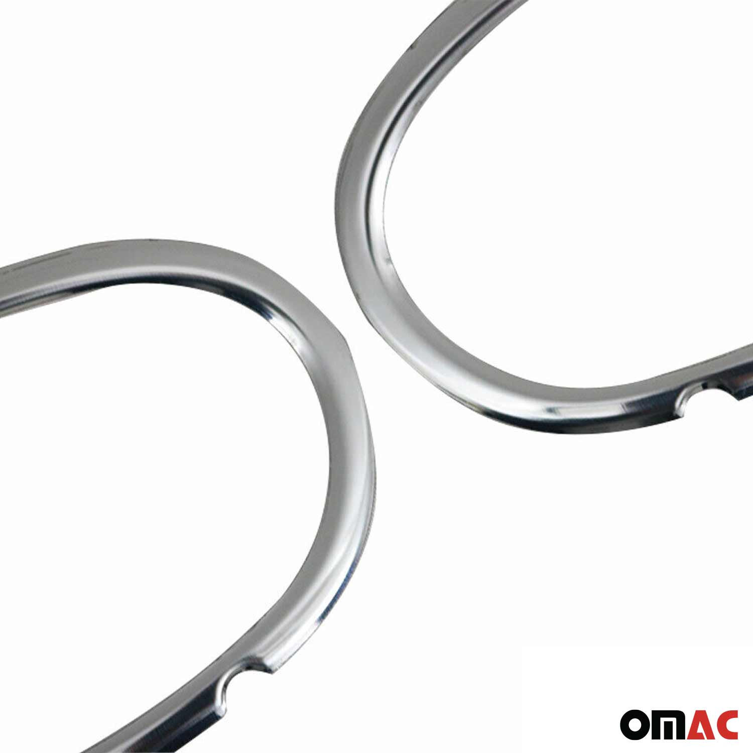 Fog Light Lamp Bezel Cover for Mercedes Sprinter W906 2013-18 S.Steel Chrome 2x