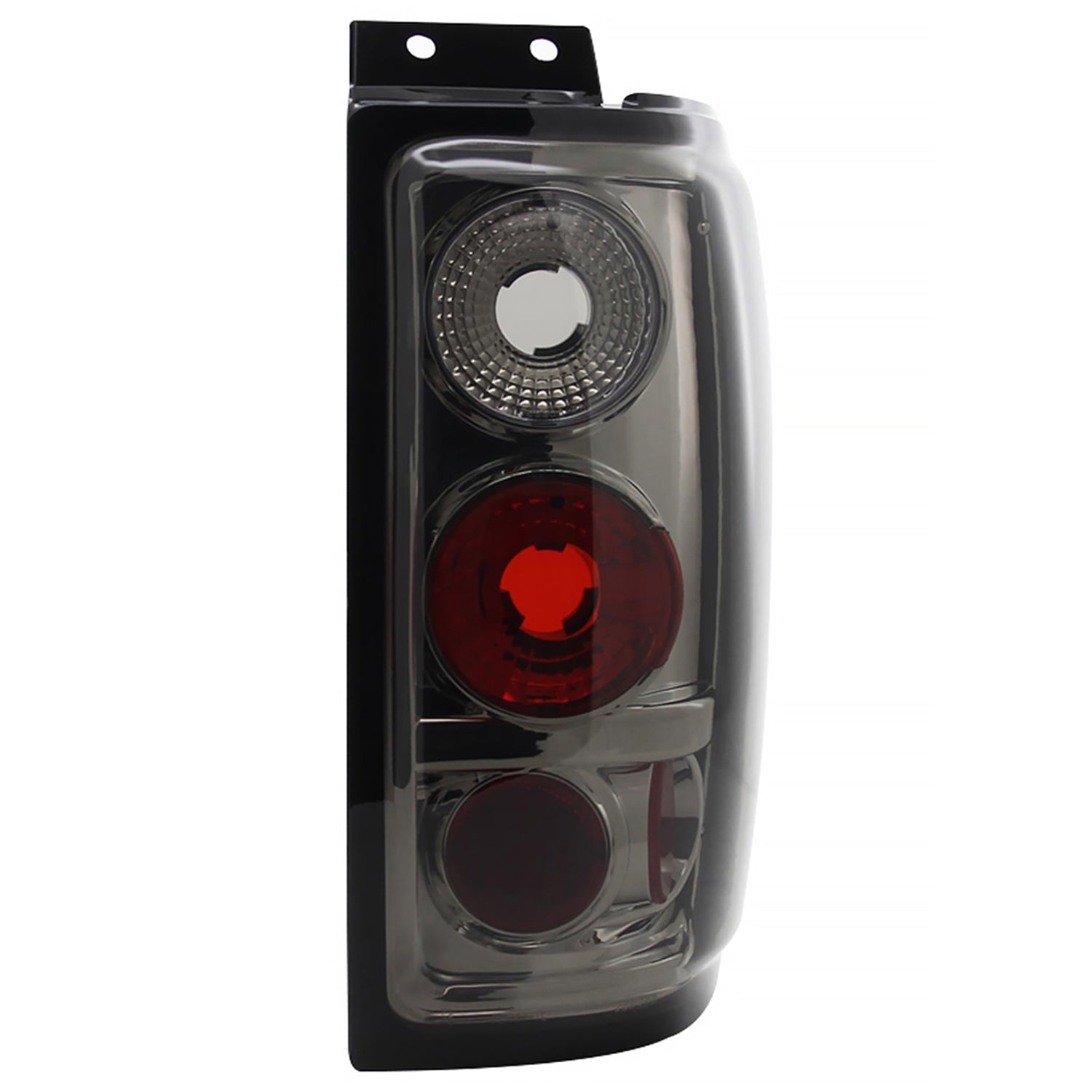 1997-2002 Ford Expedition Tail Lights Chrome Housing/Smoke Lens