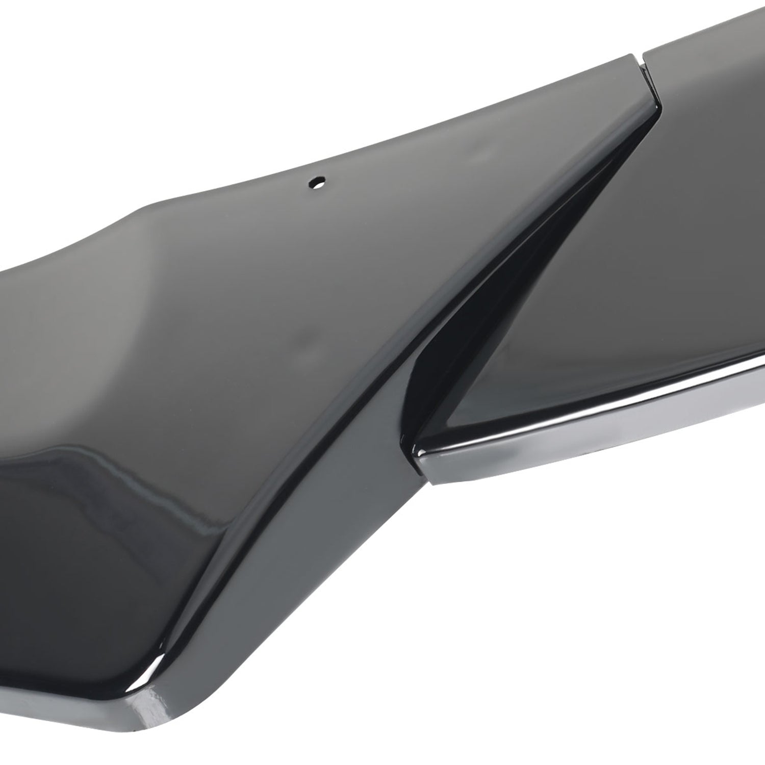 2013-2017 Hyundai Veloster Turbo Glossy Black 3PC Front Bumper Splitter Kit