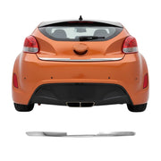 2012-2017 Hyundai Veloster Rear Trunk Lid Molding Trim Stainless Steel Silver