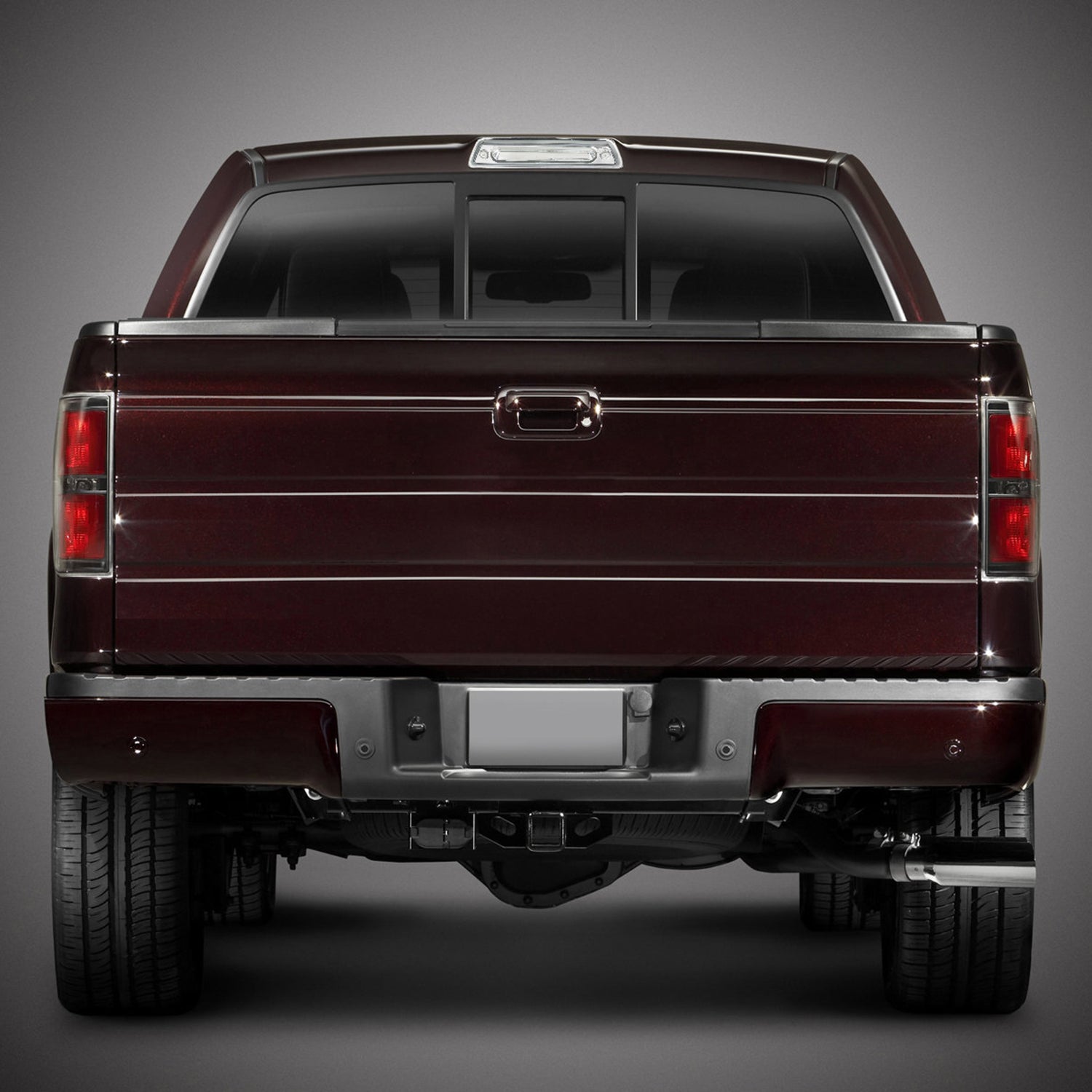 2009-2014 Ford F-150 SMD LED 3rd Brake Light Chrome Housing/Clear Lens