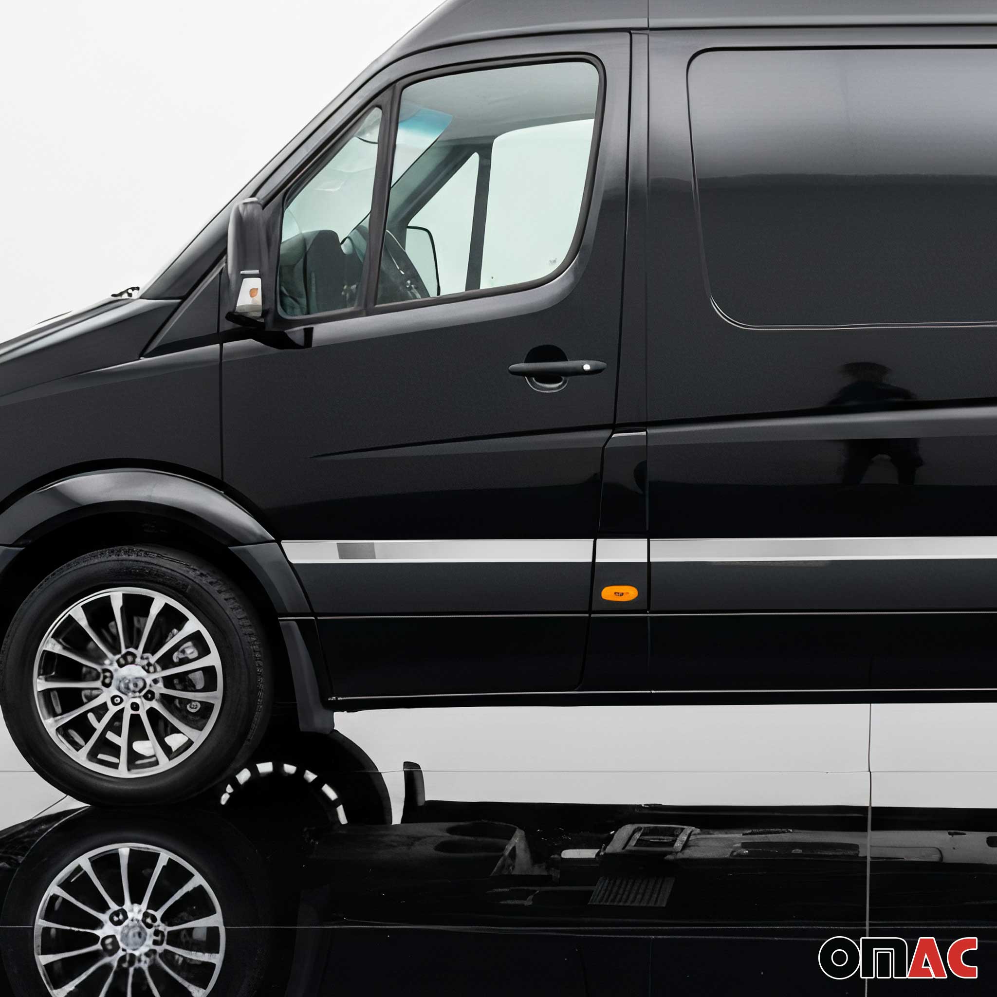 2006-2013 Mercedes Sprinter W906 L2 Standart WB 144" Side Door Molding Trim