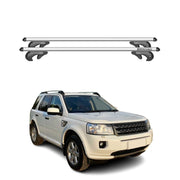 2008-2015 Land Rover LR2 Roof Rack Cross Bars Silver
