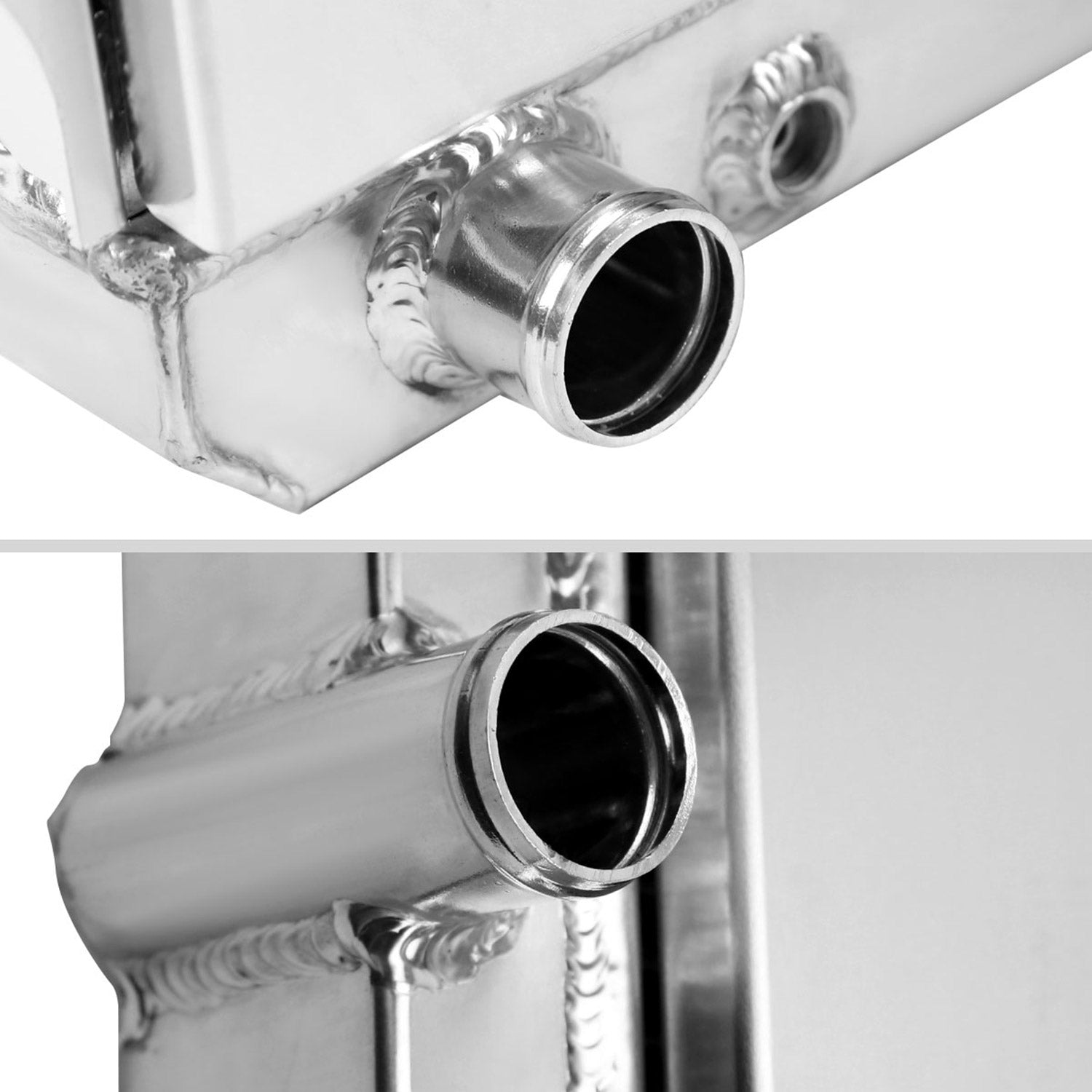 1987-2006 Jeep Wrangler TJ YJ 2.4L/4.2L 3-Row Radiator & Shroud Fan