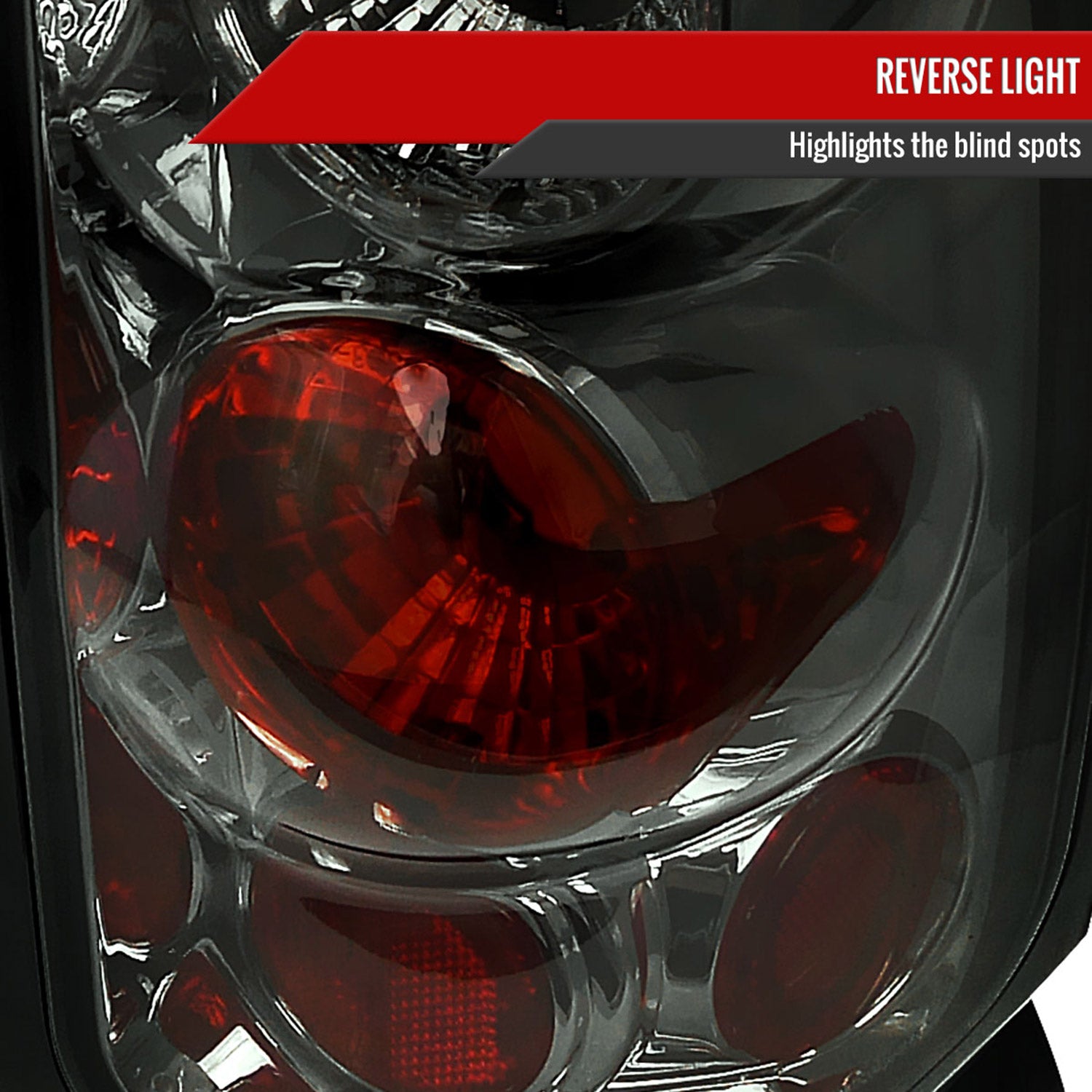 1994-2002 Dodge RAM Tail Lights Chrome Housing/Smoke Lens