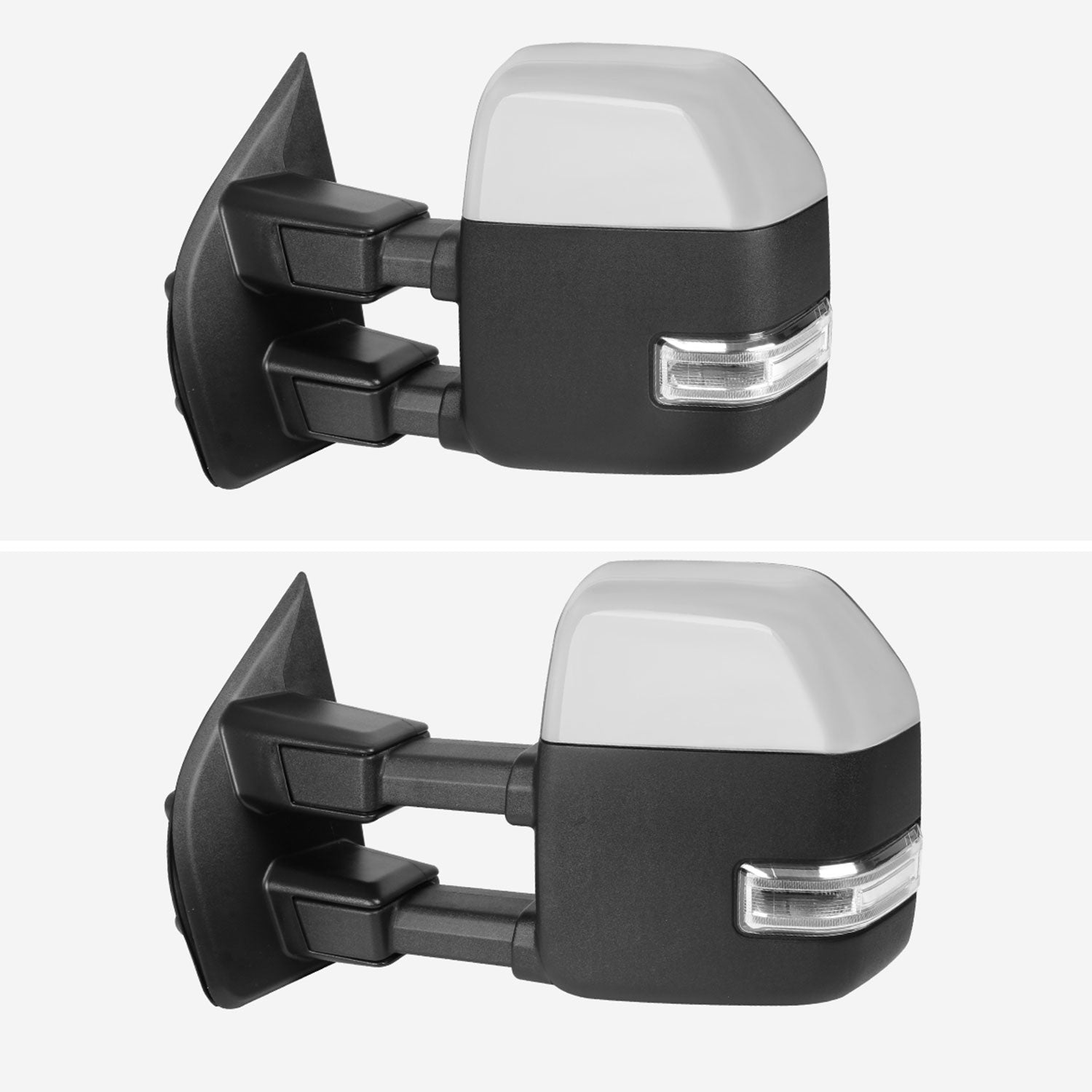 2017-2019 Ford F-250/350/450/550 Heated BSM ATS & Manual Towing Mirrors