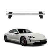 2020-2025 Porsche Taycan Roof Rack Cross Bars Silver