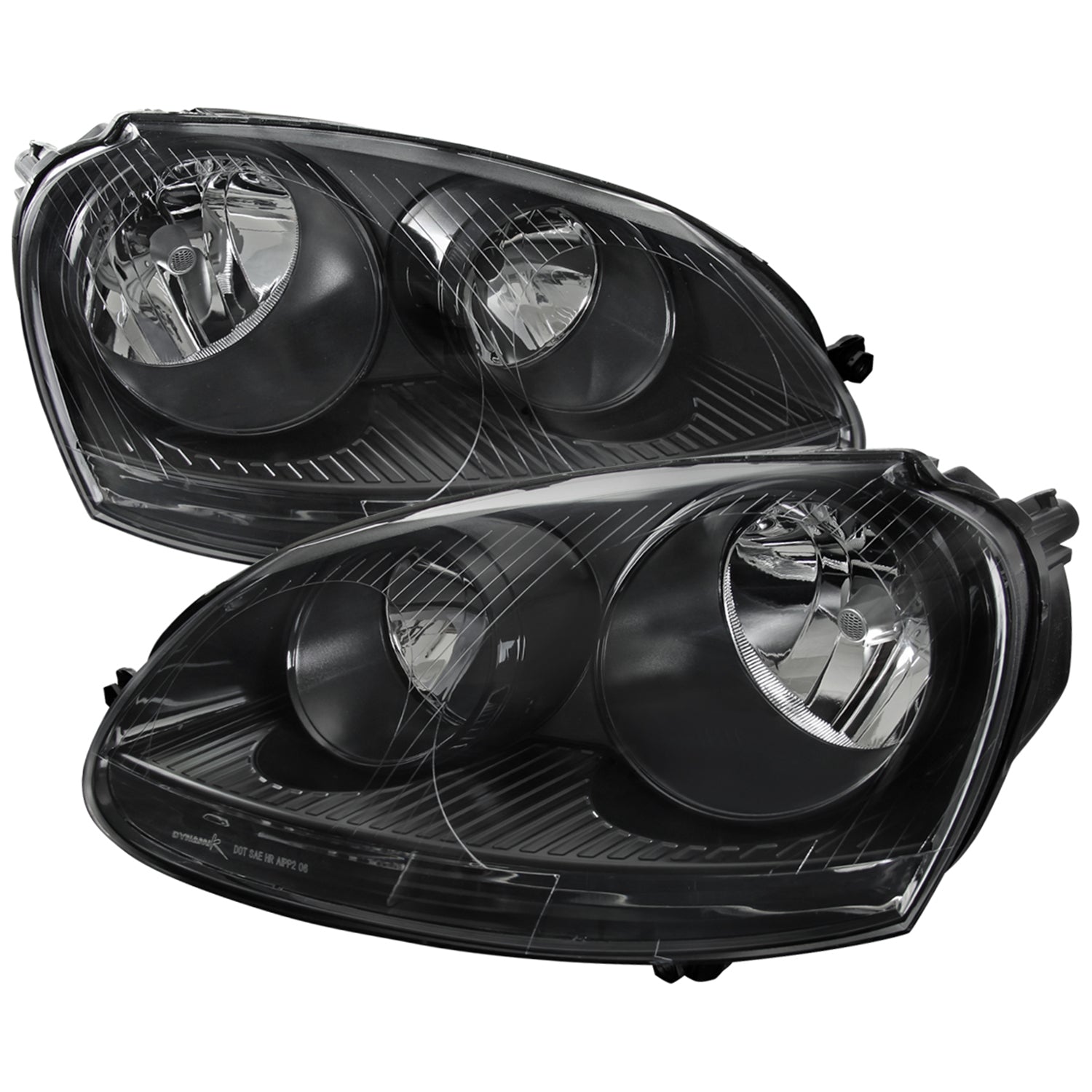 2005-2010 VW Golf Mk5 /Jetta/Rabbit Factory Headlights P21W Signal Bulbs Black