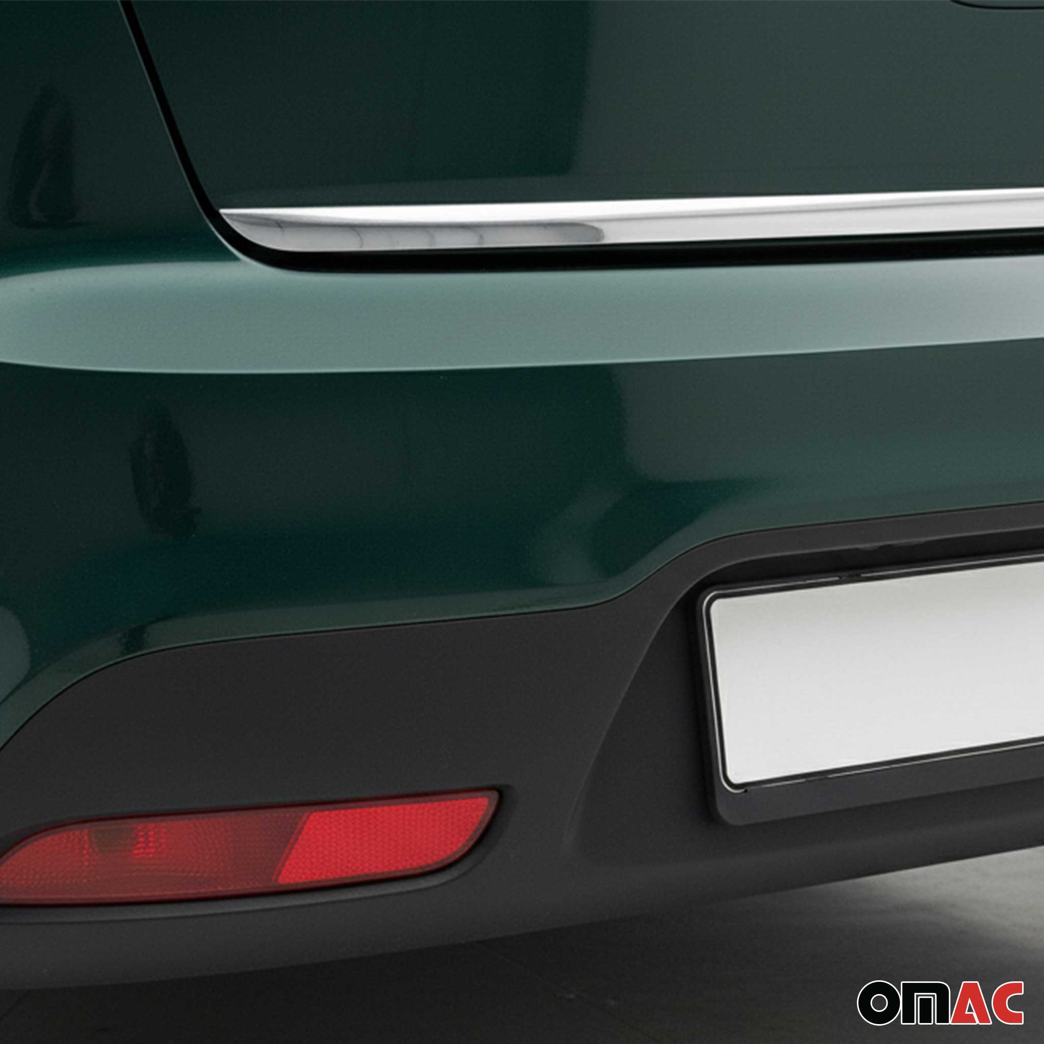 2012-2015 Kia Rio Rear Trunk Molding Trim Stainless Steel Silver