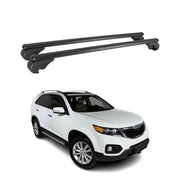 2011-2013 Kia Sorento Roof Rack Cross Bars Black