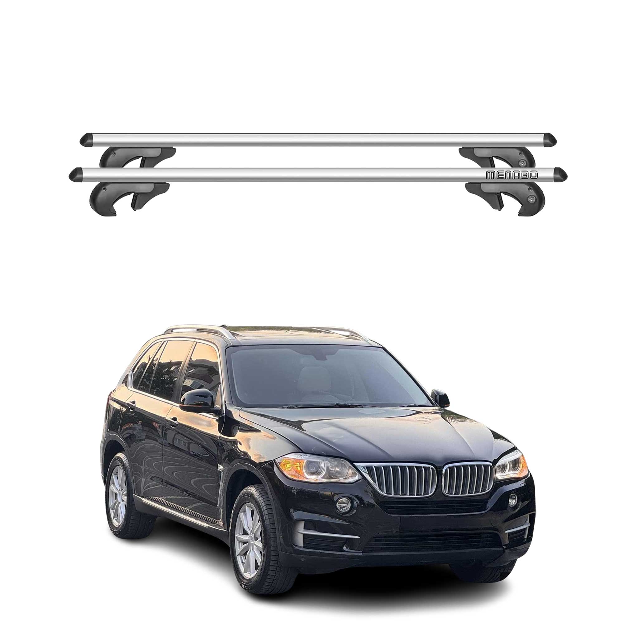 2019-2025 BMW X7 G07 Roof Rack Cross Bars Silver