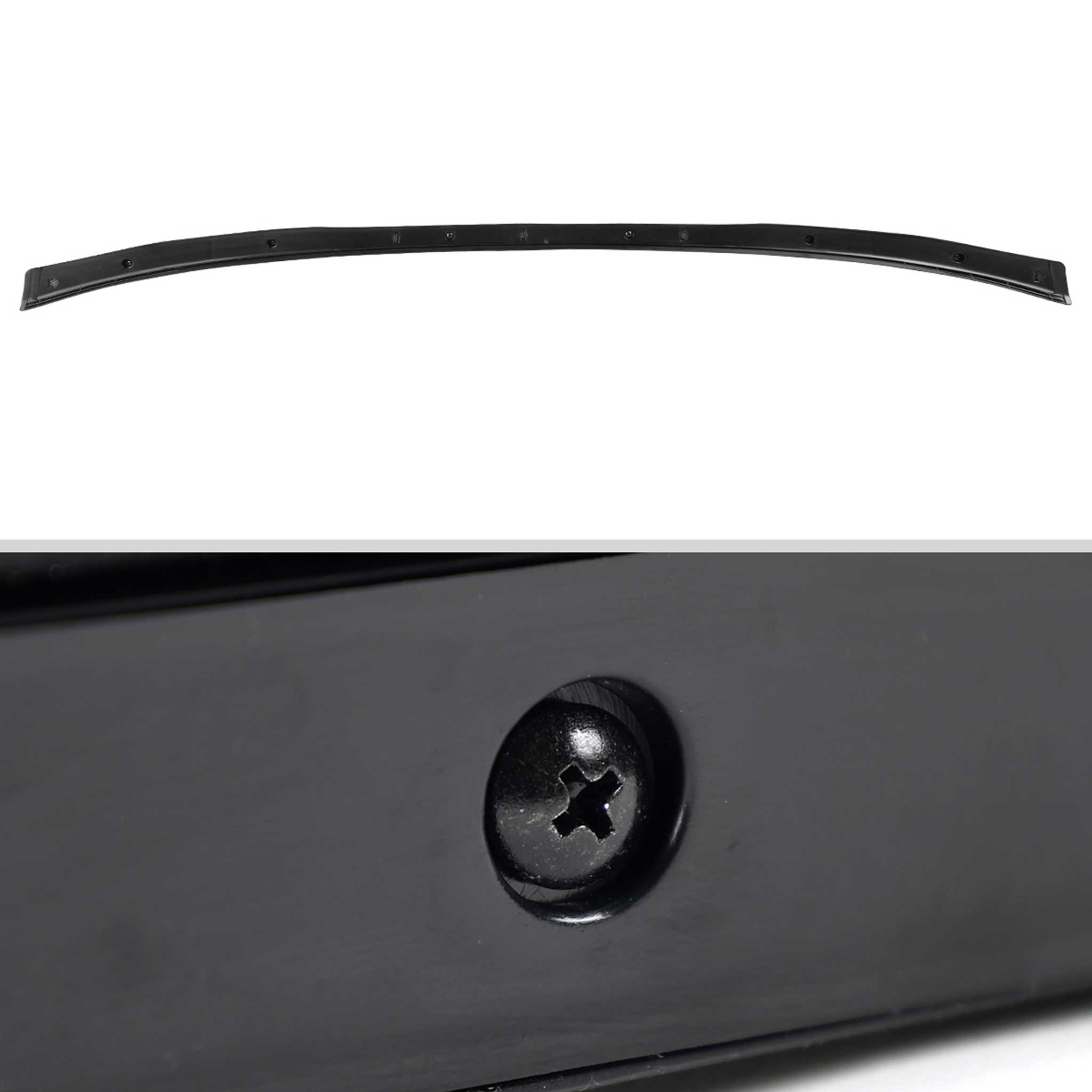 For BMW 3 Series G20 2019-2025 Trunk Lip Spoiler Glossy Black M Performance Look