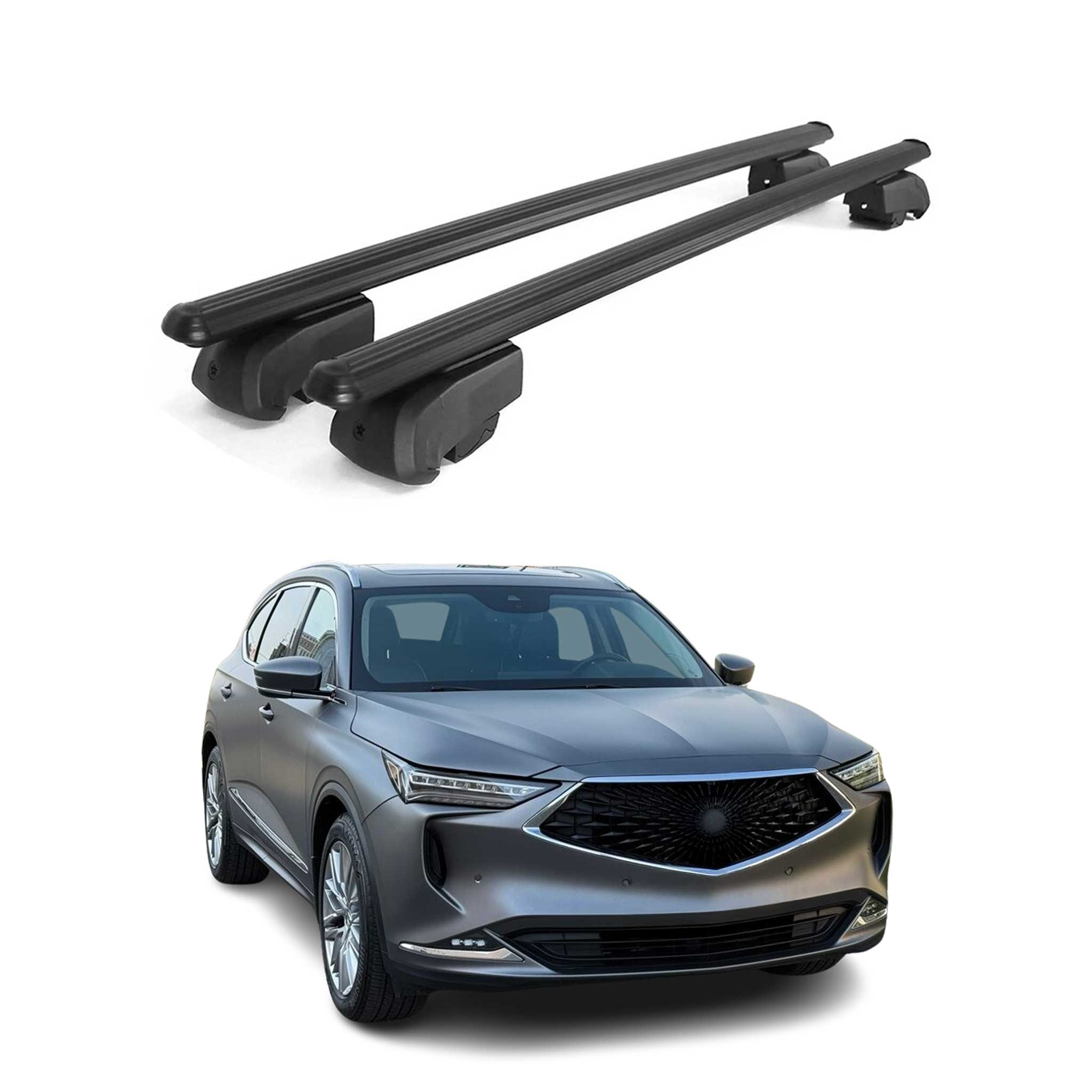 2022-2026 Acura MDX Roof Rack Cross Bars Black