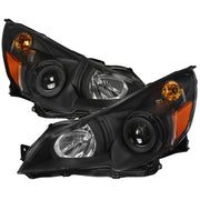 2010-2014 Subaru Legacy/Outback Projector Headlights Matte Black/Clear Lens
