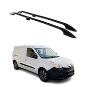 Roof Rack Side Rails for Ram ProMaster City 2015-2022 L2 LWB Aluminium Black 2x