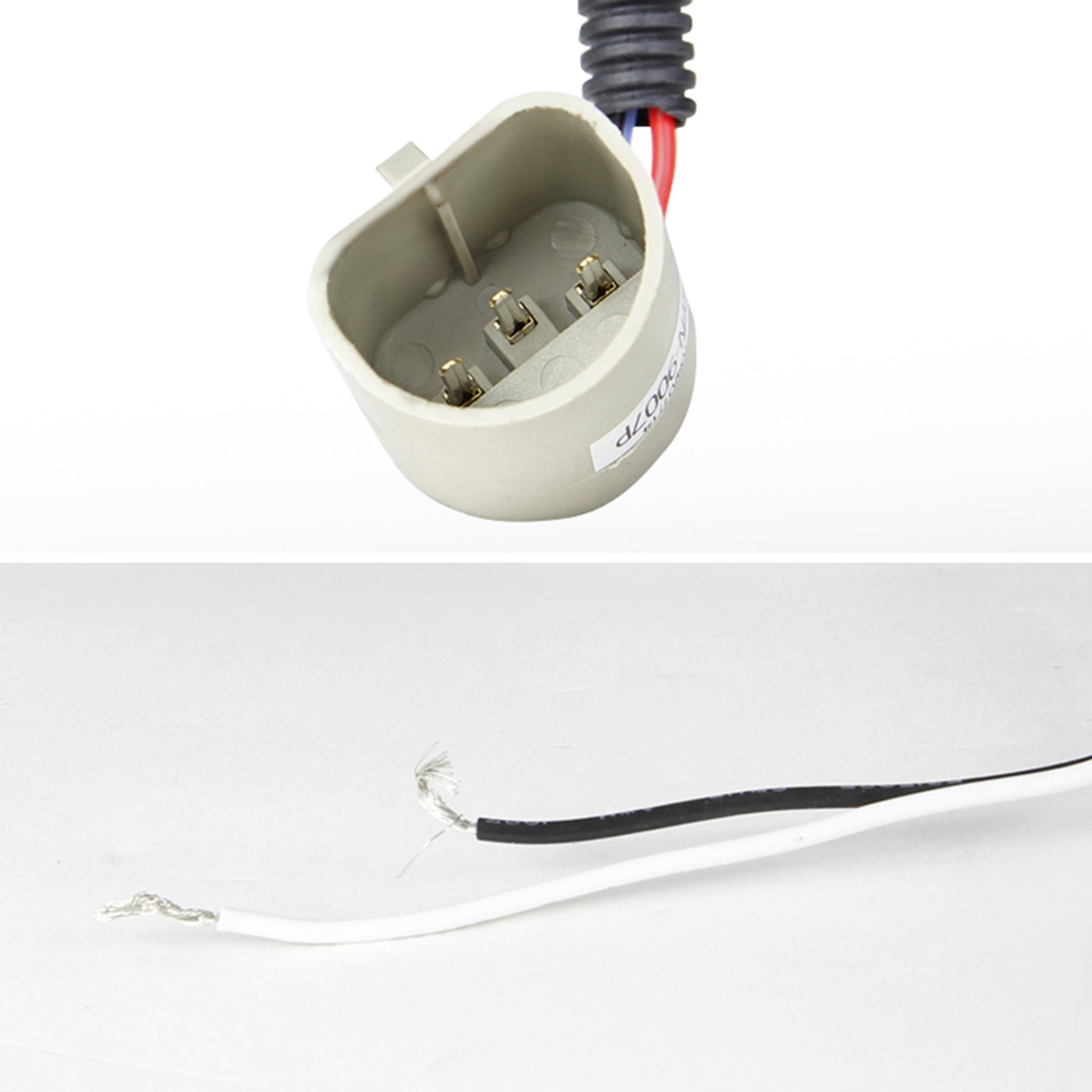 1992-1996 Ford F-150 F-250 F-350 Bronco Dual Halo Projector Headlights Black