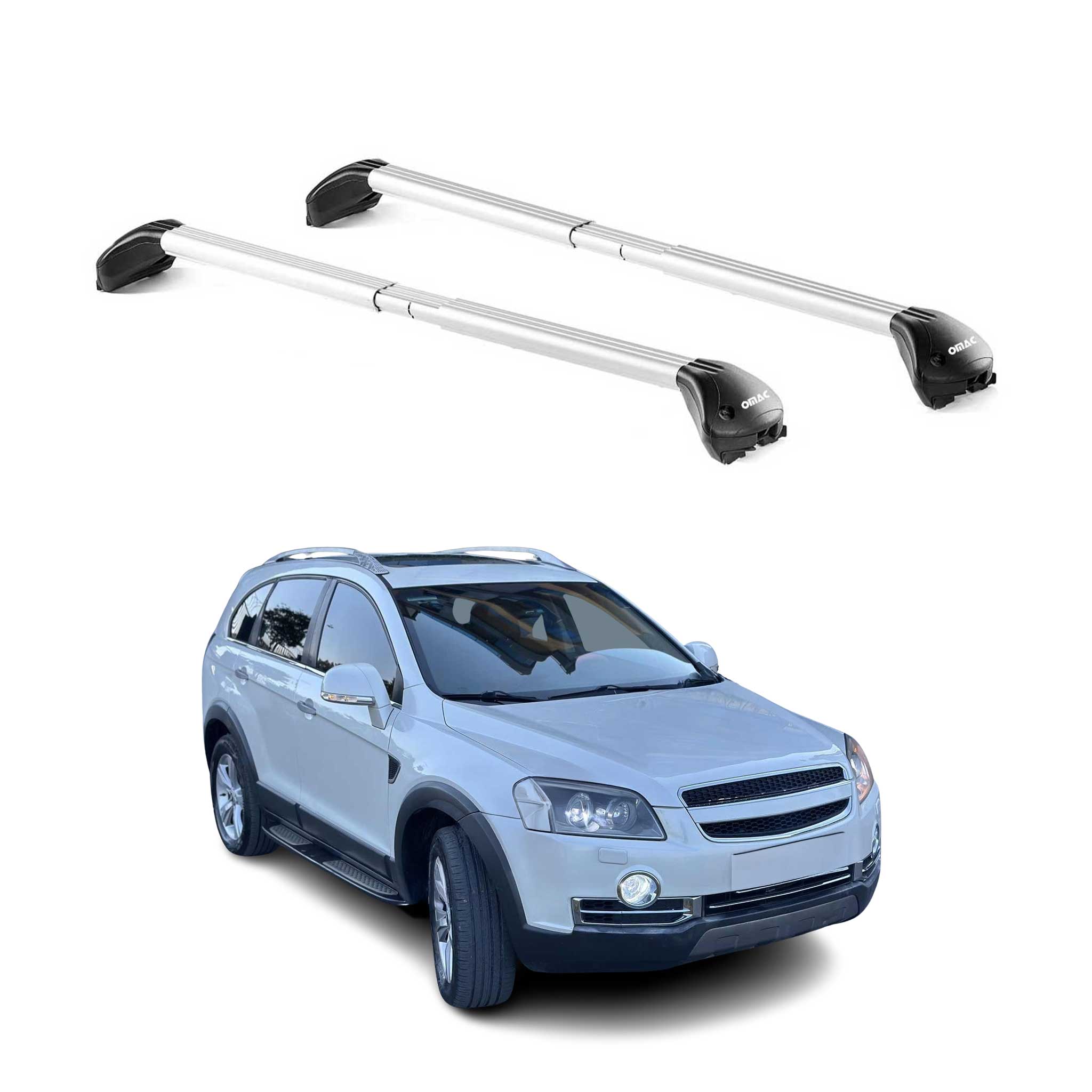 2012-2015 Chevrolet Captiva Sport Roof Rack Cross Bars Luggage Carrier 2 Pcs