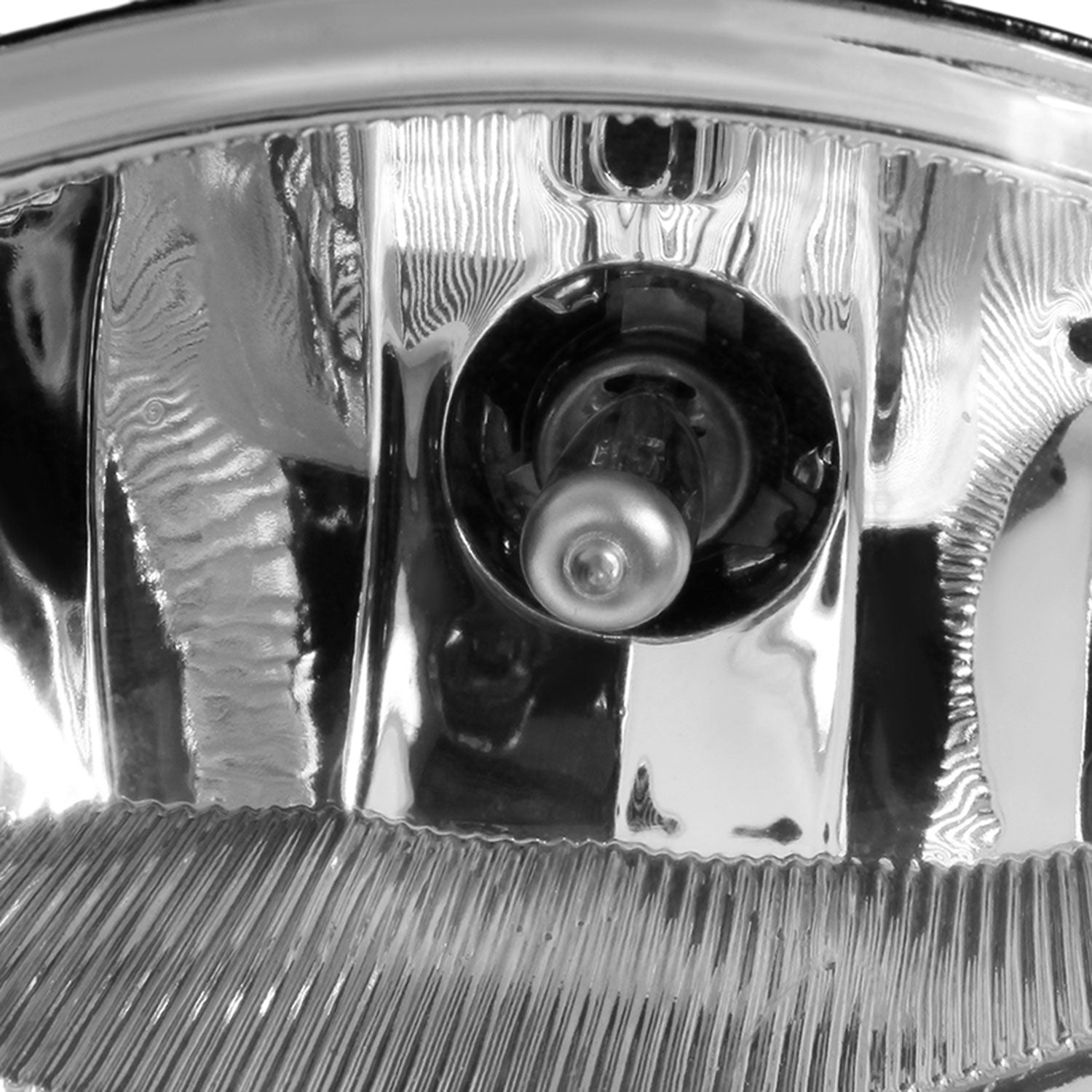 2010-2011 Honda CR-V H11 Fog Lights Kit w/Switch & Wiring Harness Chrome/Clear