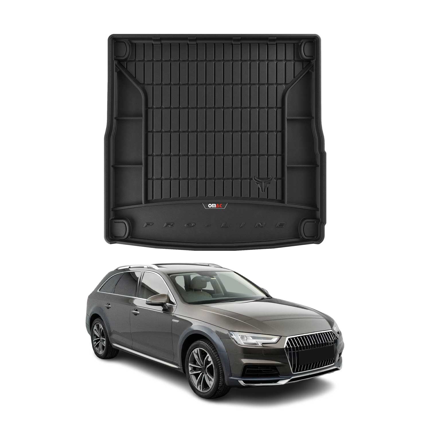2017-2023 Audi A4 Allroad Premium Cargo Liner Trunk Mat All Weather Heavy Duty