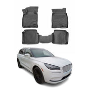 2020-2025 Lincoln Corsair Floor Mats Liners Full Set All Weather Black
