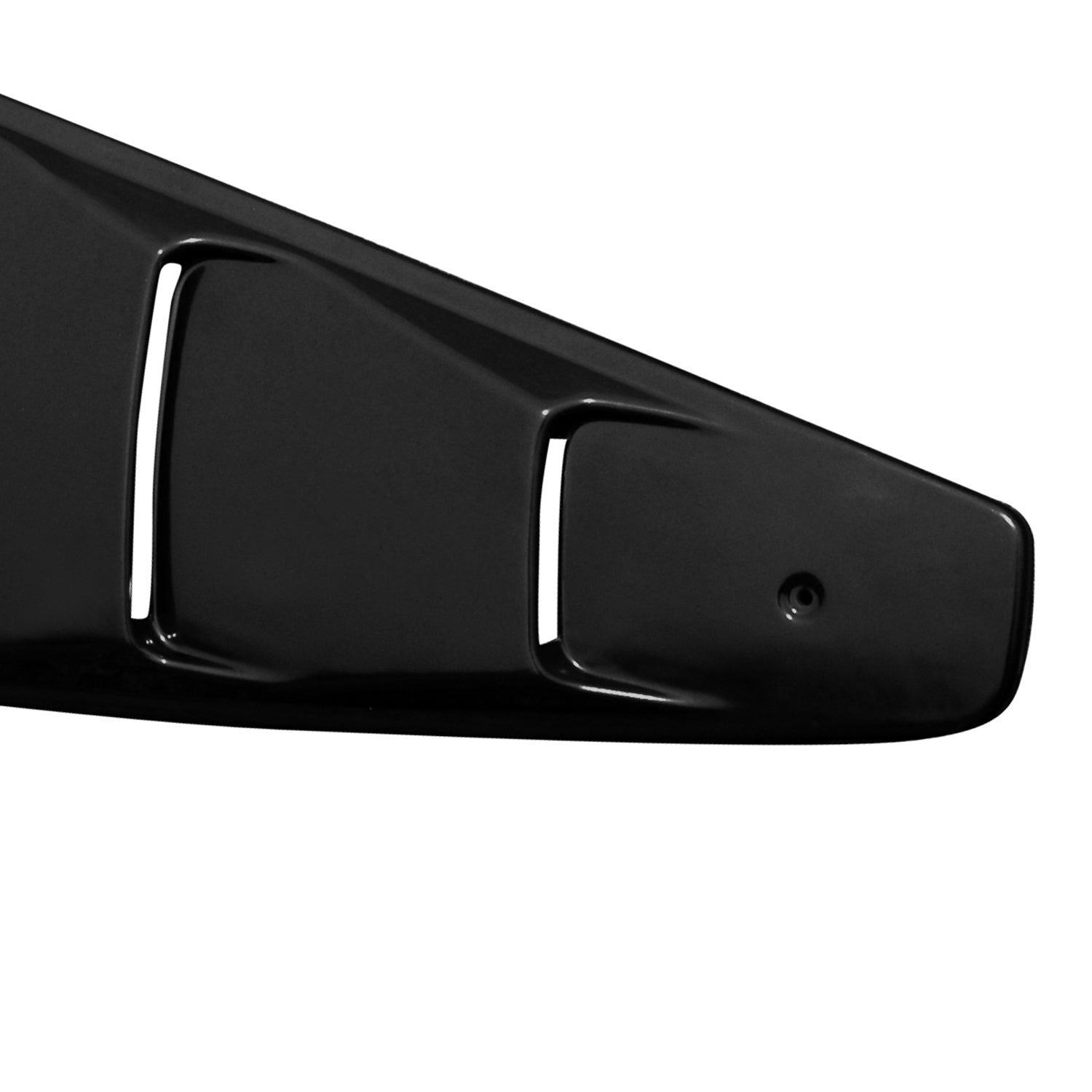 2005-2014 Ford Mustang Matte Black ABS Quarter Side Window Louvers Vent