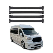 2015-2025 Ford Transit Roof Rack Cross Bars 4Pcs Black