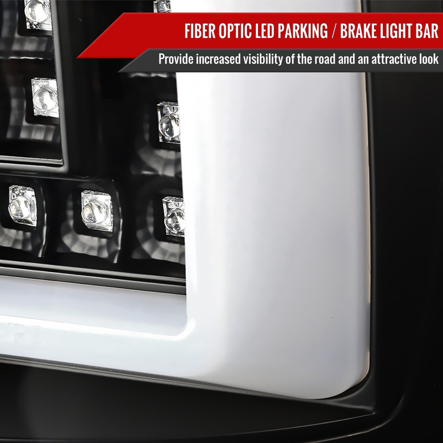 2000-2006 Chevy Suburban/Tahoe/Yukon/Yukon XL LED C Bar Tail Lights Matt Black