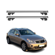 2008-2013 Infiniti EX35 EX37 Roof Rack Cross Bars Silver