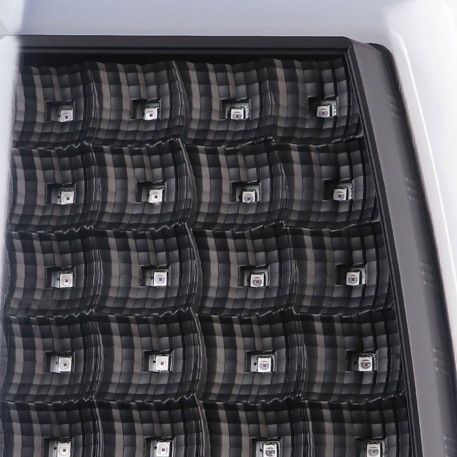 2007-2013 GMC Sierra 1500 2500HD 3500HD C-Bar LED Tail Lights Matt Black