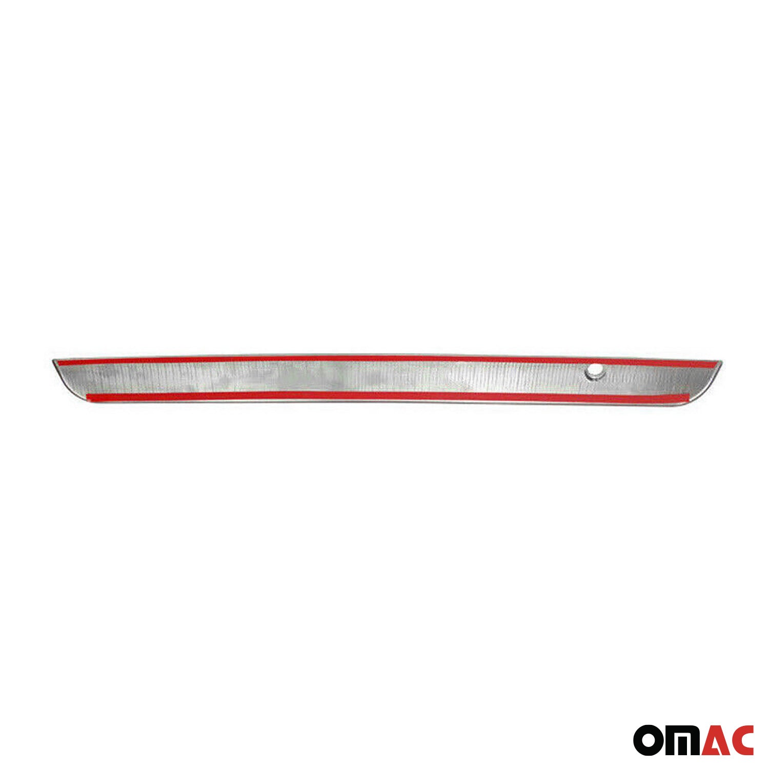2004-2006 Mitsubishi Lancer VII Rear Trunk Molding Trim Stainless Steel Silver 1Pc