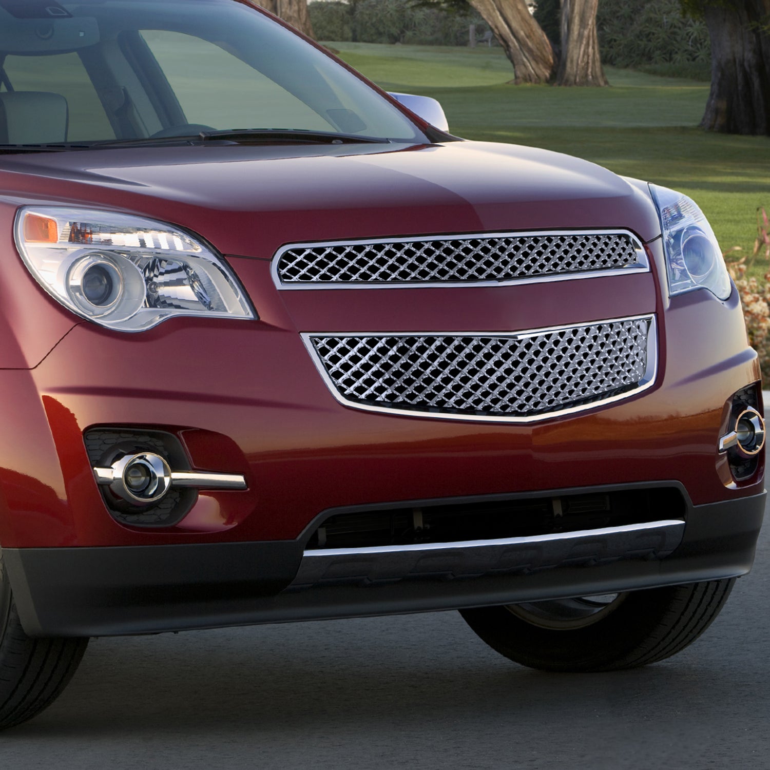2010-2015 Chevrolet Equinox Chrome ABS 2PC Mesh Grille