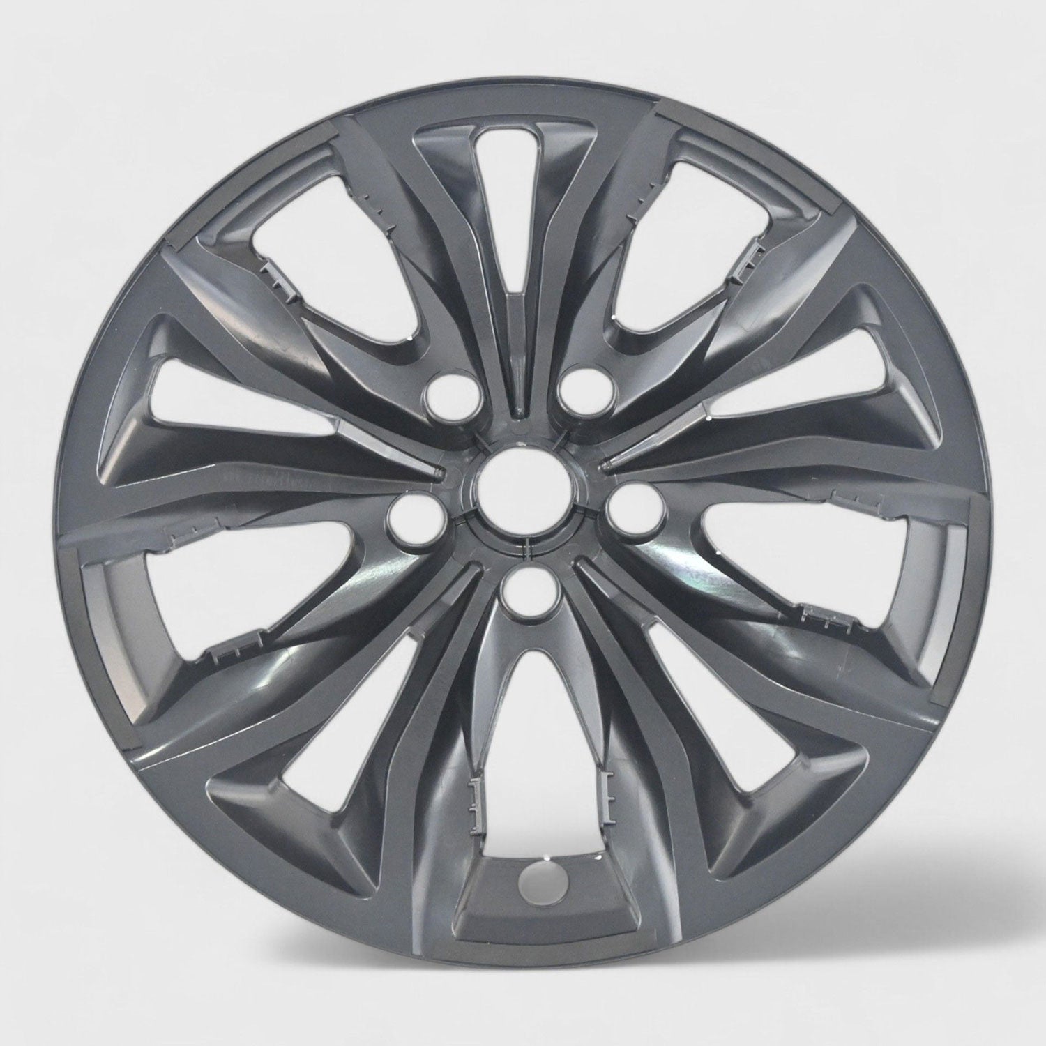 2019-2024 Chevrolet Malibu Wheel Cover Hubcaps Set Gloss Black 8Pcs ABS Plastic