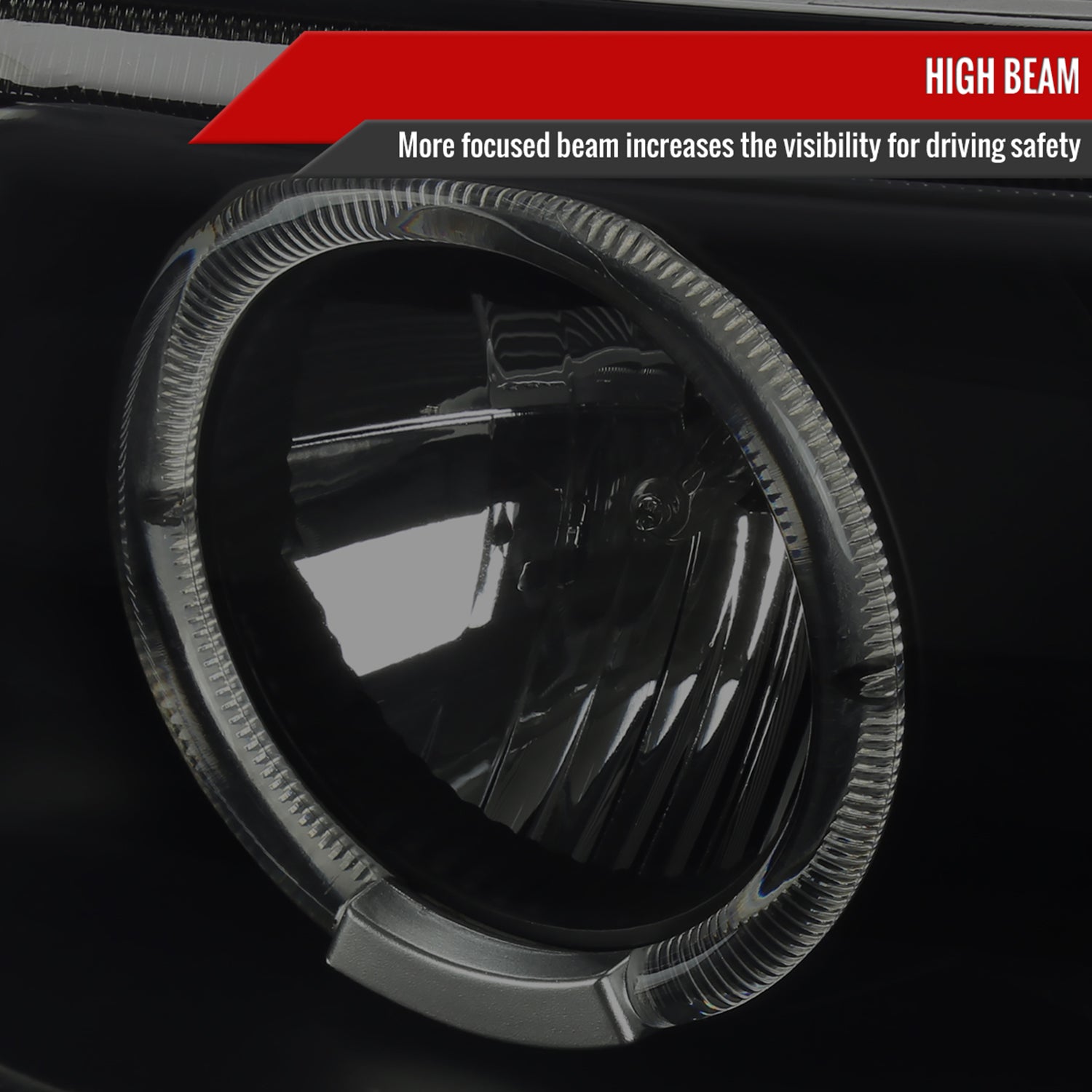 1999-2002 Chevy Silverado/ Tahoe Suburban Headlights Bumper Lights Black Smoke