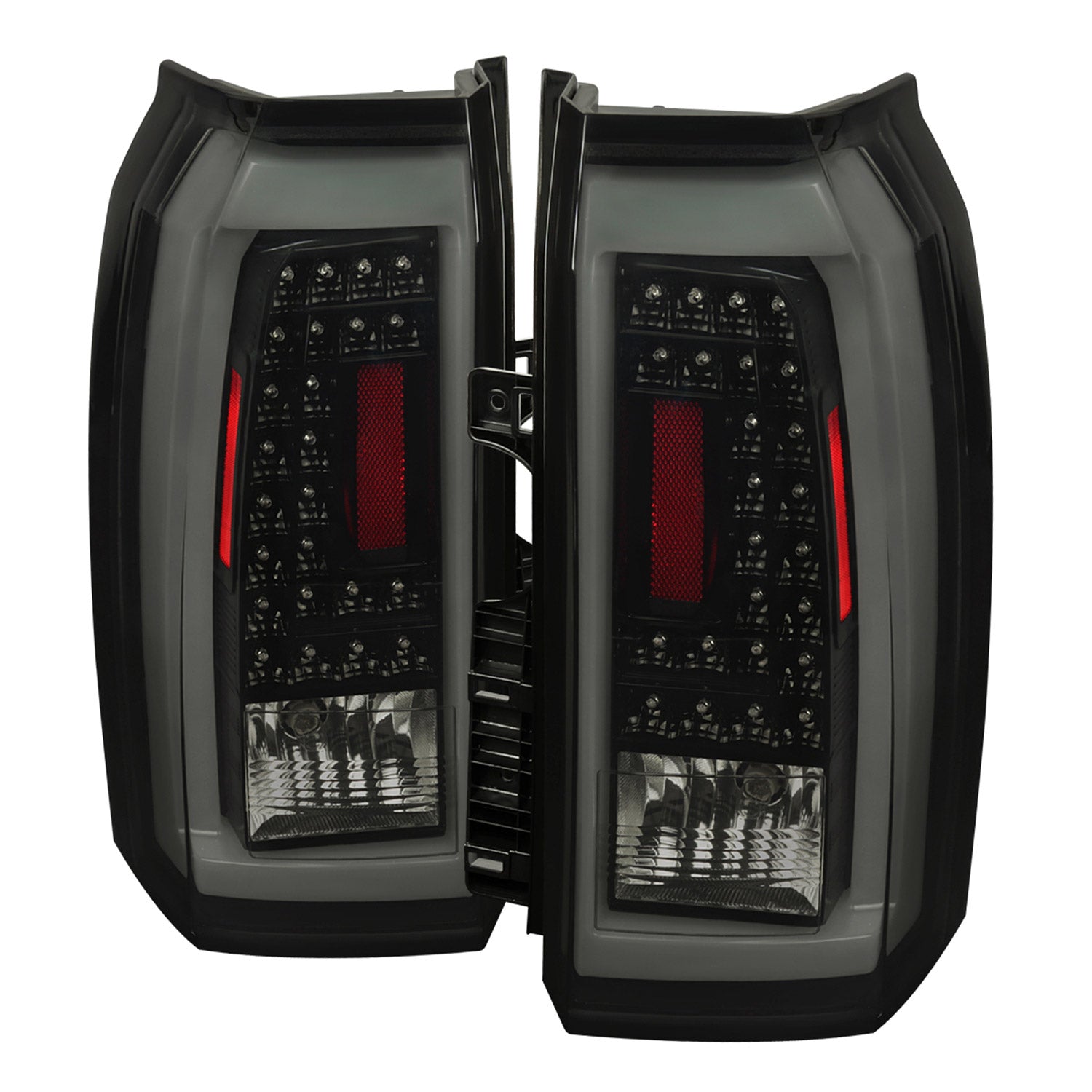 2015-2020 Chevy Tahoe/Suburban LS LT LTZ Premier LED Tail Lights Glossy Black