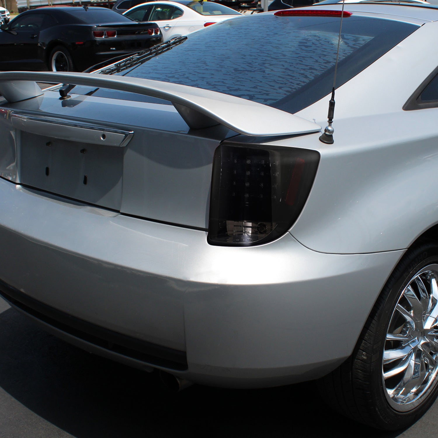 2000-2005 Toyota Celica LED Tail Lights Glossy Black Housing/Smoke Lens