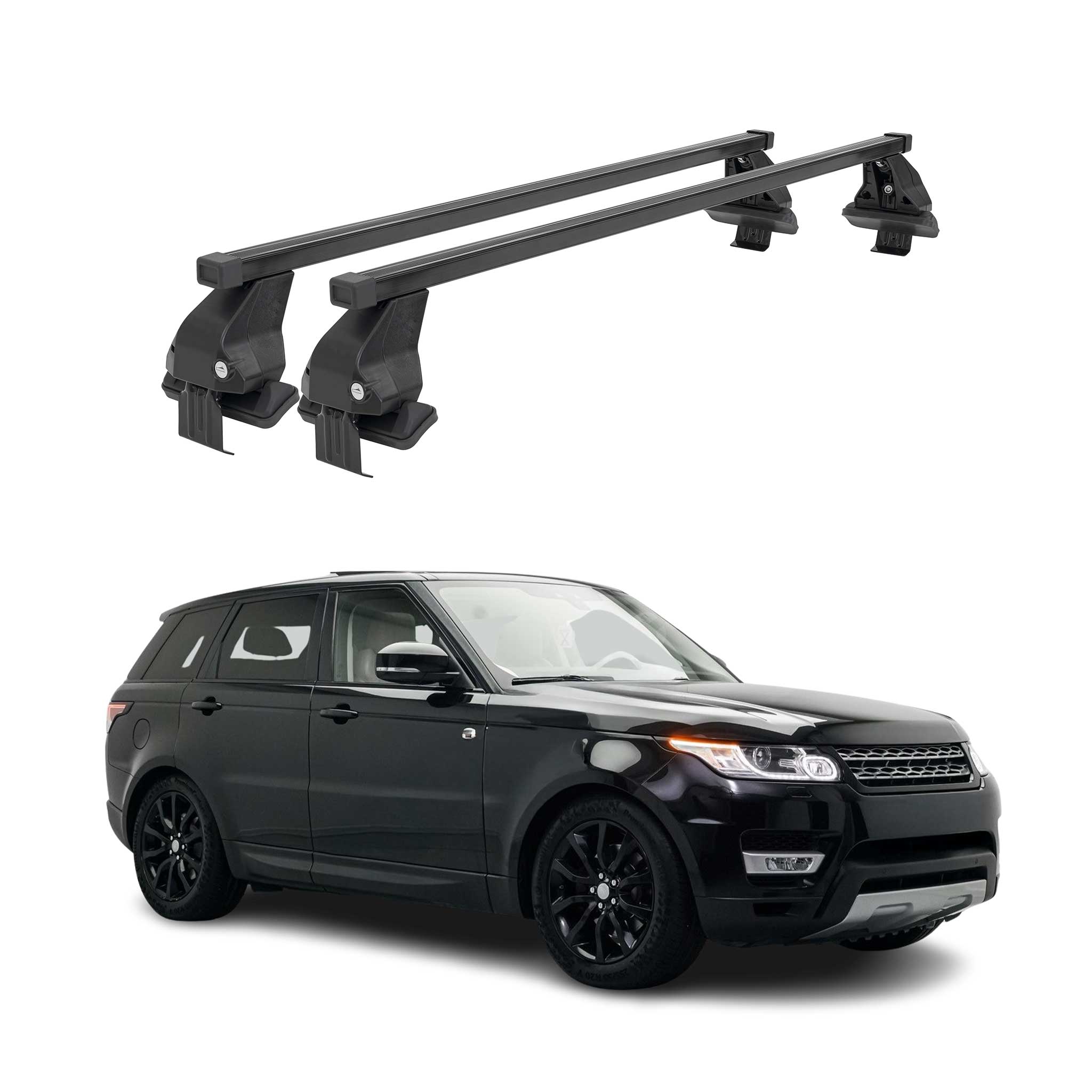 2014-2022 Land Rover Range Rover Sport Roof Rack Cross Bars Black
