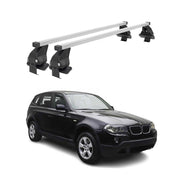 2004-2010 BMW X3 E83 Roof Rack Cross Bars Silver