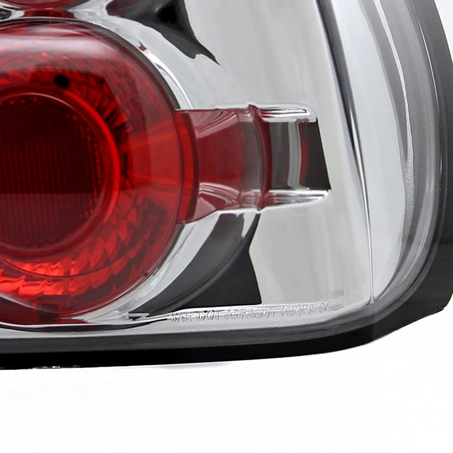 2004-2007 Chevrolet Malibu Tail Lights Chrome Housing/Clear Lens