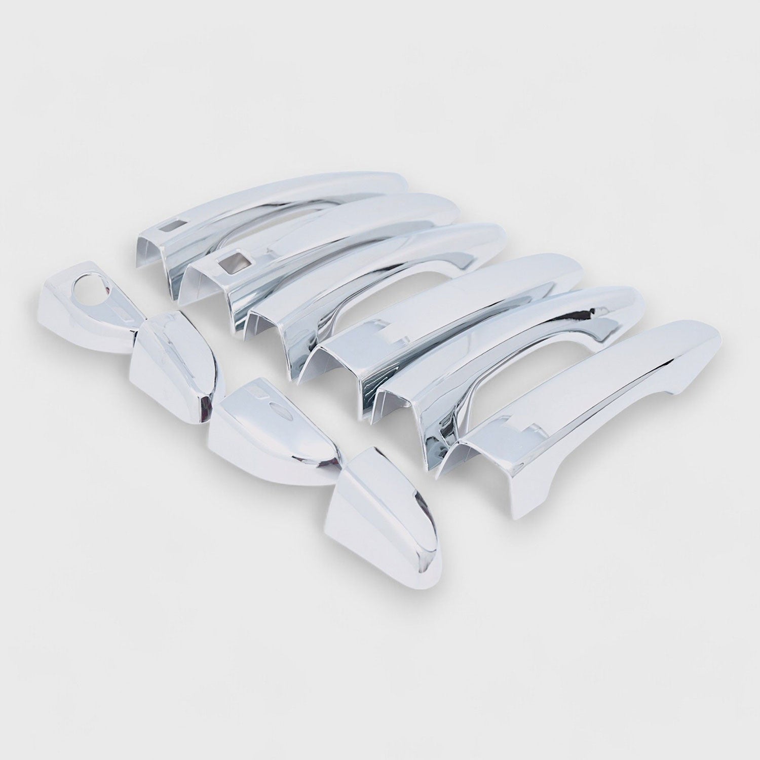 2016-2021 Hyundai Tucson Door Handle Cover Chrome 10Pcs ABS Plastic