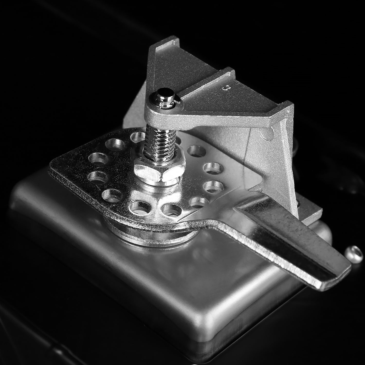 36" Heavy Duty Black Underbody Truck Tool Box w/ T-Handle Latches Locks & Keys