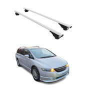 2005-2007 Honda Odyssey Roof Rack Cross Bars Silver