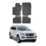 2012-2015 Mercedes ML Class W166 Floor Mats Liners Full Set All Weather Rubber Black