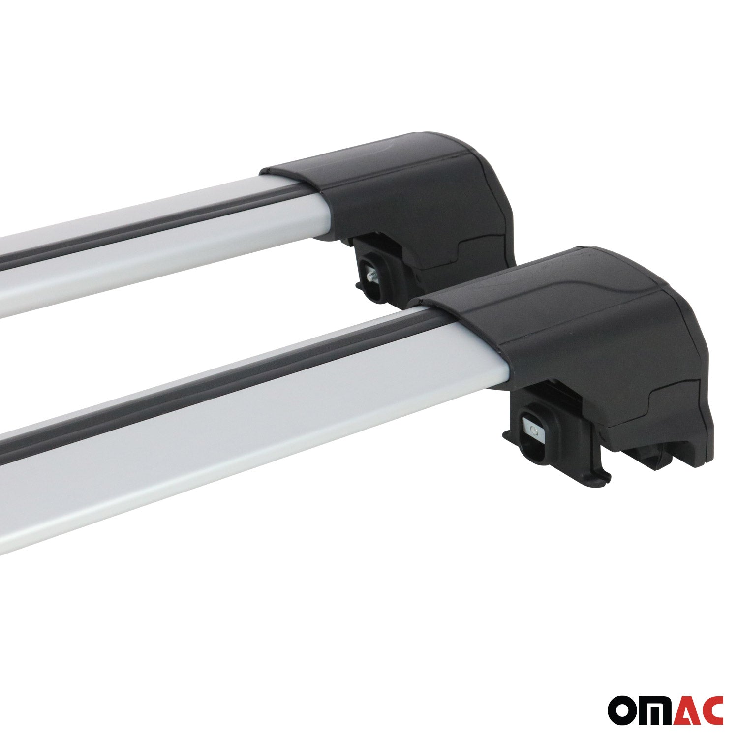 2011-2024 Mitsubishi Outlander Sport Roof Rack Cross Bars Silver