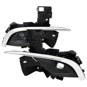 2016-2018 Mazda 6 Sedan 6500K LED Projector Fog Lights Kit Chrome/Clear Lens