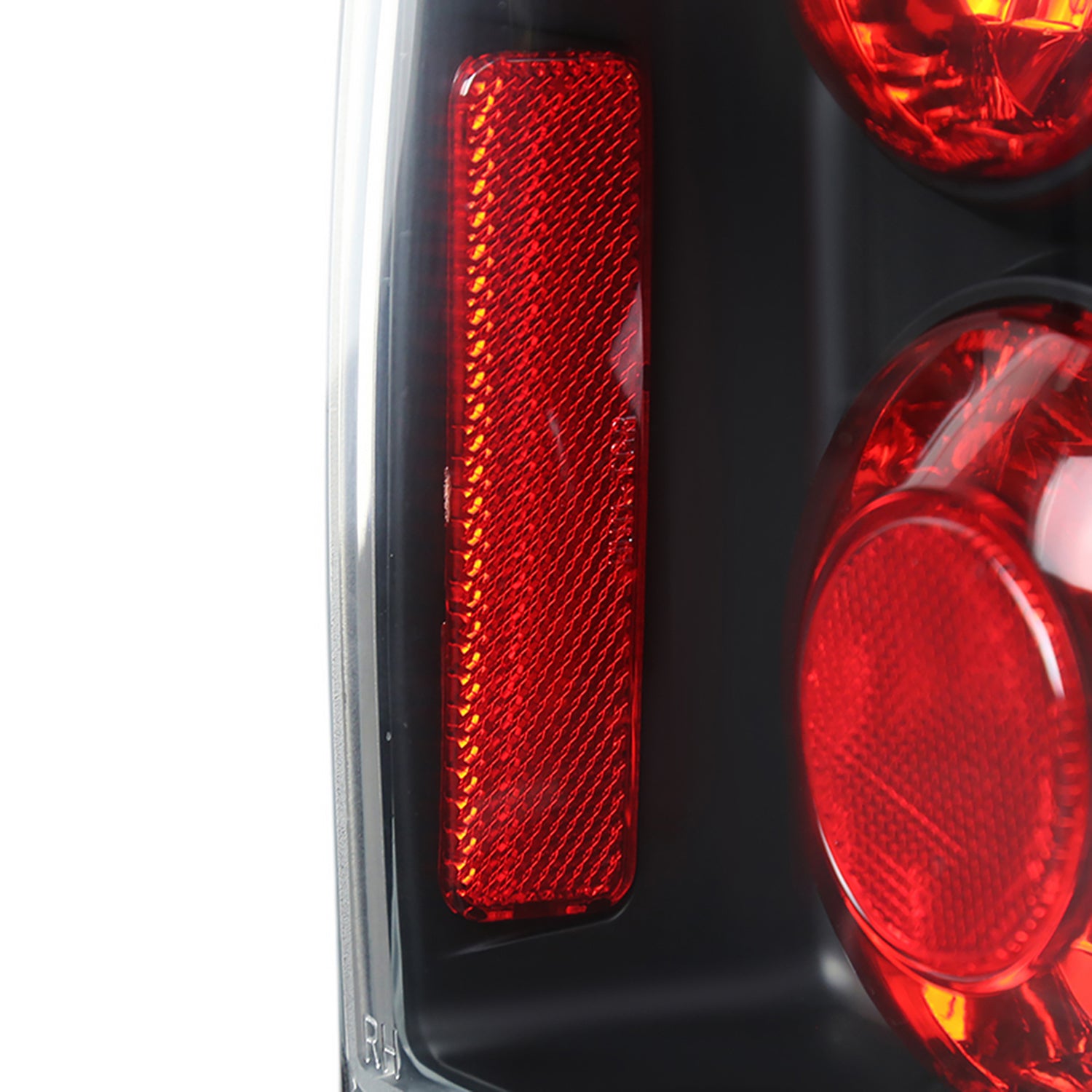 2003-2005 Toyota 4Runner Tail Lights Matte Black Housing/Clear Lens