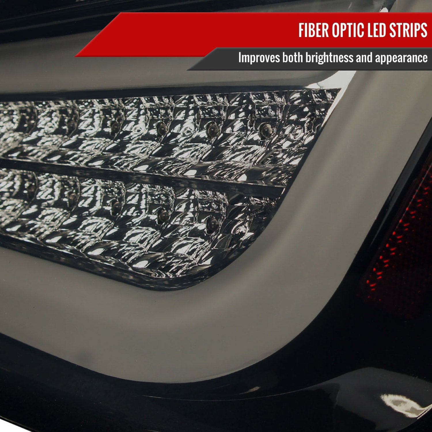 2011-2013 Scion tC LED Tail Lights Glossy Black Housing/Smoke Lens